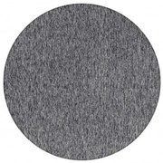 Dywan wykładzinowy na filcu Nizza szary melanż koło 120 cm x 120 cm