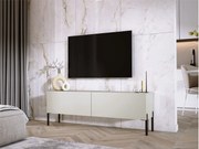 Szafka RTV: Kaszmir, czarne nogi, 140 x 52 x 32 cm