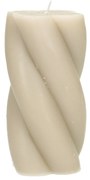 Świeca Camila 14cm beige