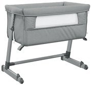 Jasnoszara dostawka niemowlęca z regulowaną wysokością G7-R90