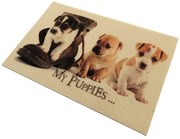 Wycieraczka Deco Star My Puppies 50 cm x 80 cm