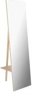 Lustro stojące z drewnianą ramą 45x160 cm Keisy – Kave Home