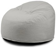 Jasnoszary dziecięcy worek do siedzenia z materiału bouclé Om 85 – SLOWDOWN