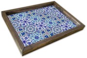 Taca drewniana Paisios, 30x40 cm