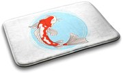 Dywanik łazienkowy antypoślizgowy Karp Koi