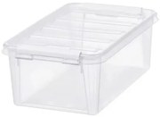 SmartStore Pojemnik z białymi klipsami Classic,3,6 l, 3,6 l