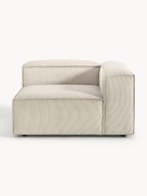 Moduł narożny ze sztruksu Lennon