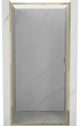 Mexen Exo drzwi prysznicowe rozsuwane 100 cm, transparent, złote - 8151-100-000-50-00