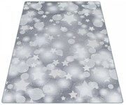 Dywan dziecięcy Play gwiazdki szare 100 cm x 150 cm