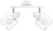 Sollux SL.1112 - Oprawa punktowa BELUCI 2xE14/40W/230V biała