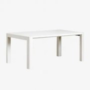 Prostokątny Stół Jadalniany Arnadine Gardenia Biel & 180 X 100 Cm - Sklum