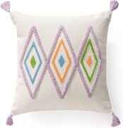 Kolorowa poszewka dekoracyjna Malika 40x40 cm