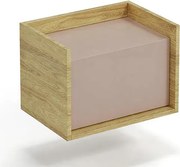 Szafka modułowa hikora + róż antyczny W6-W79