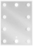 Mexen Dona lustro łazienkowe podświetlane 50 x 70 cm, LED 6000K, antypara - 9818-050-070-611-00