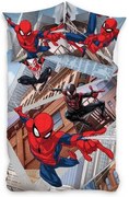 Carbotex Bawełniana pościel dziecięca Spider-ManSpider-Man, 140 x 200 cm, 70 x 90 cm