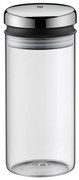 WMF - Szklany słoik na żywność DEPOT 1l stal nierdzewna