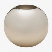 Wazon Ze Stali Nierdzewnej Brania ↑20 Cm - Sklum