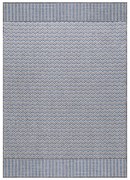 Dywan zewnętrzny Sunny wzór szaro - niebieski 80 cm x 150 cm