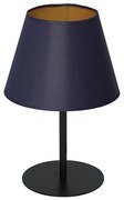 Lampa stołowa ARDEN 1xE27/60W/230V pr. 20 cm fioletowo-złota