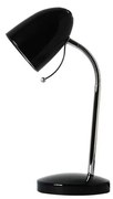 Aigostar - Lampa stołowa 1xE27/36W/230V czarno-chromowana