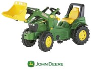 Rolly toys rollyfarmtrac traktor na pedały john deere łyżka 3-8 lat