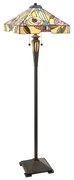 Endon 64383 - Lampa stojąca Tiffany WILLIOW 2xE27/60W/230V śr. 42,5 cm