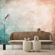 Fototapeta - Mandala w kamieniu (196x136 cm)