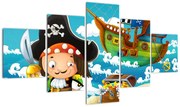 Obraz - Skarb piratów (125x70 cm)