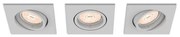 Philips 50193/87/PN - SET 3x Oświetlenie wpuszczane ENNEPER 1xGU10/5,5W/230V