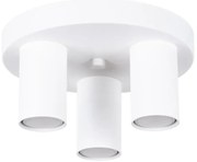 Biały 3 punktowy plafon nowoczesny - 20X M092 F8-K79