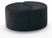 Taboret Alis Pouf Black