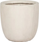 DONICA OGRODOWA PRETO BIAŁA 34 CM CERAMICZNA