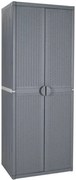 Szara szafa gospodarcza dwudrzwiowa S2-A34