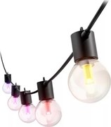 Philips - Przedłużany, ściemnialny zewnętrzny łańcuch RGBW LED Hue FESTAVIA, 30 diod, 21 m, IP65