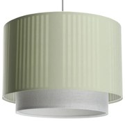 Lampa wisząca DUO LAMI LINE 40 zielona/kremowa BPS KONCEPT