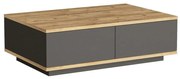Stolik konferencyjny Frem Anthracite and Atlantic Pine