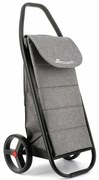 Torba na zakupy Rolser na kółkach Com Polar 8Black Tube, szara