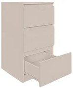 Komoda BASIC 3 szuflady – Kaszmir | 40x75x40 cm