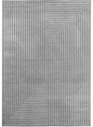 Dywan uniwersalny Nova 3D Geometria szary 80 cm x 150 cm