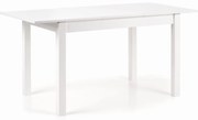 MAURYCY stół kolor biały, prostokątny, rozkładany, tradycyjny, 4/6 osób