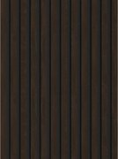 Mexen Lam-F lamele ścienne akustyczne 275 x 30 cm, filc 8 mm, fornir techniczny, Heban Brązowy - S105-275307-3015-022