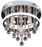 Rabalux 2236 - Kryształowy przysufitowy żyrandol PALLAS LED/20W/230V + 3xE14/40W