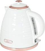 HOMCOM Czajnik elektryczny, 1,7L, 2,2kW, szybkie gotowanie z wyjmowanym zmywalnym filtrem antykamiennym | Aosom PL