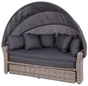 Łóżko ogrodowe z baldachimem Gustave PATIO II GAT