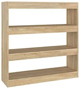 Regał w kolorze do salonu dębu sonoma F3-E39