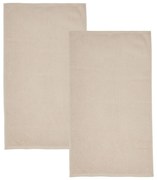 Beżowe bawełniane ręczniki kąpielowe szybkoschnące/frotte zestaw 2 szt. 90x140 cm Quick Dry – Catherine Lansfield