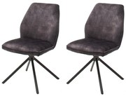 Krzesło do jadalni NEXORO, 1 szt., antracyt