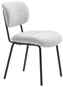 Jasnoszare krzesło Buffalo – Unique Furniture