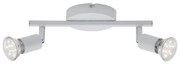 Briloner 2767-026 - LED Oświetlenie punktowe 2xGU10/6W/230V białe