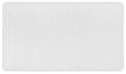 Biały bawełniany ręcznik 71x40 cm Chevron – Foutastic